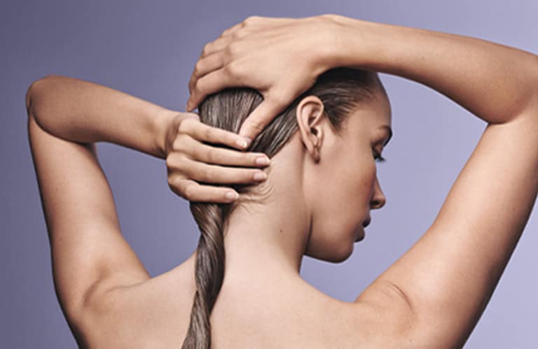 Aveda self-care essentials for hair and body.