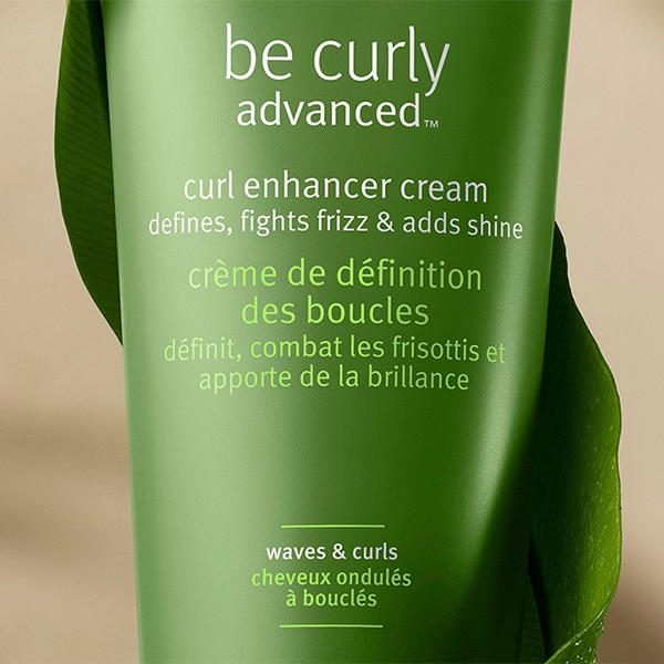 be curly to enhance curls