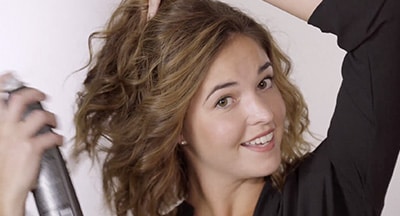 Click on video demonstrate about Hair styling - Curls And Waves