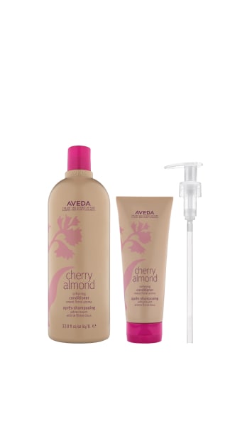 체리 아몬드 소프트닝 컨디셔너 & 펌프 기획 세트