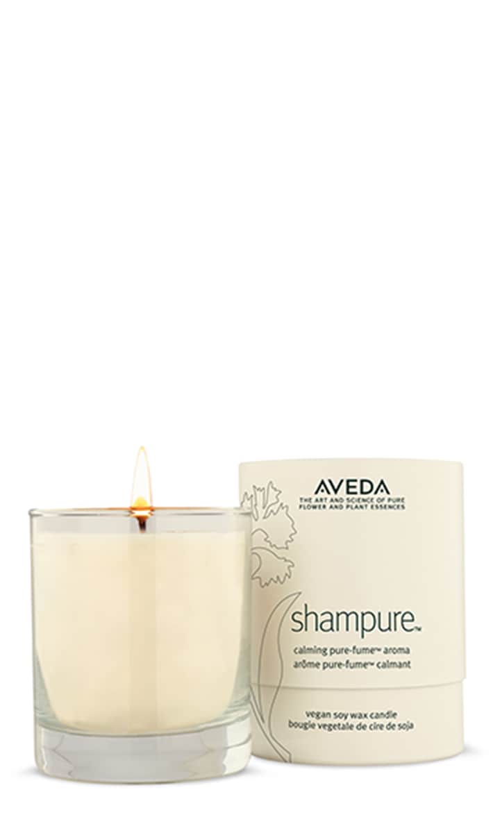 SHAMPURE SOY WAX CANDLE 