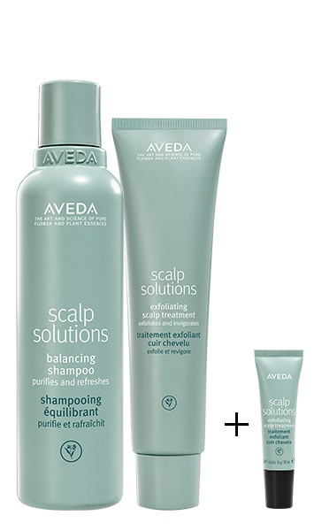 Scalp solution scalp treatment+shampoo set