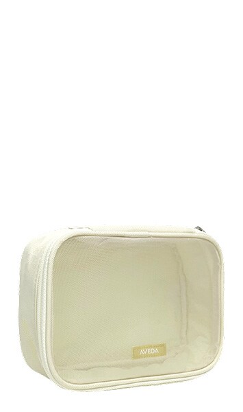 Yellow mesh pouch